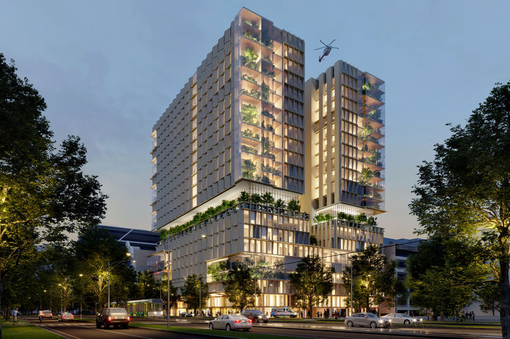 Royal Melbourne Hospital project photograph