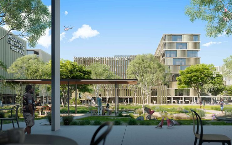 Townsville Hospital project photograph